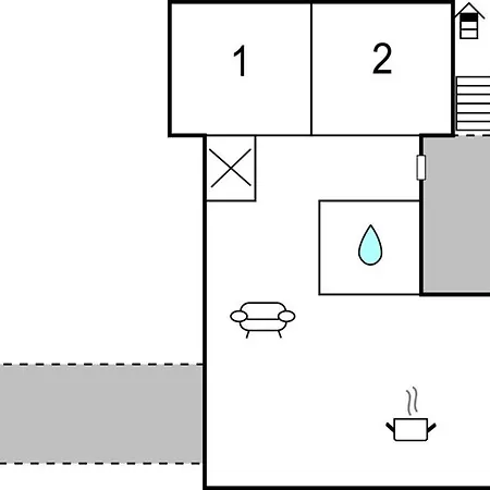 Апартаменты Two-bedroom In *
